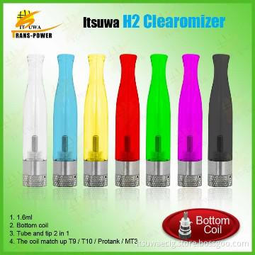 1.6-2ml  original factory 2013 colored h2 atomizer e cigs